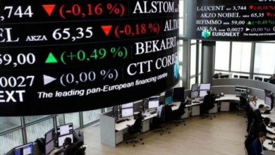 هبوط طفيف للأسهم الأوروبية