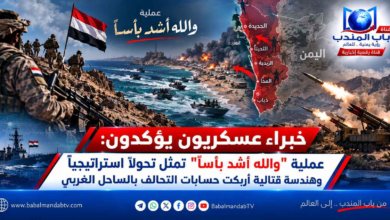 قناة باب المندب الرقمية: خبراء عسكريون يؤكدون: عملية "والله أشد بأساً" تمثل تحولاً استراتيجياً وهندسة قتالية أربكت حسابات التحالف بالساحل الغربي