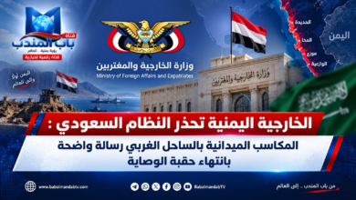 قناة باب المندب الرقمية: الخارجية اليمنية تحذر النظام السعودي: المكاسب الميدانية بالساحل الغربي رسالة واضحة بانتهاء حقبة الوصاية