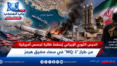 قناة باب المندب الرقمية: الحرس الثوري الإيراني يُسقط طائرة تجسس أمريكية من طراز "MQ-1" في سماء مضيق هرمز