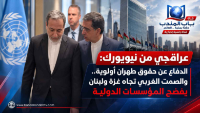 قناة باب المندب الرقمية: عراقجي من نيويورك: الدفاع عن حقوق طهران أولوية.. والصمت الغربي تجاه غزة ولبنان يفضح المؤسسات الدولية