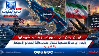 قناة باب المندب الرقمية: طهران ترهن فتح مضيق هرمز بتنفيذ شروطها وتحذر: أي حماقة عسكرية ستقابل بضرب كافة المصالح الأمريكية بلا قيود