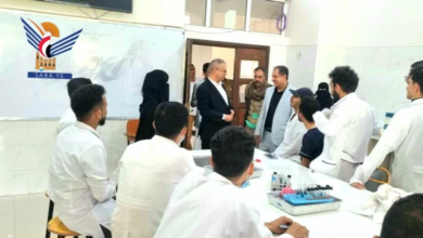 قناة باب المندب الرقمية: زيارة رسمية لتفقد العملية التعليمية وعيادات الأسنان بجامعة إب وخطط توسعية جديدة